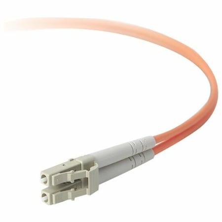 Belkin Cable, Fiber, Lc/Lc, 2M, Lo Multimode, Aqua, 50/125, Om4 F3F004-02M